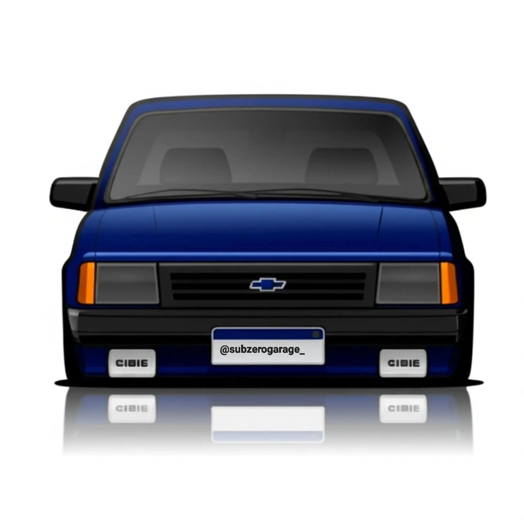 Carregando Chevette Azul